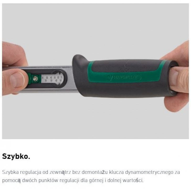 Механический динамометрический ключ 40-200 Нм для вставных наконечников 14x18 мм STAHLWILLE [50184020] Маноскоп 730/20