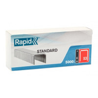 Стандартные скобы №53, длина 6 мм, 5000 шт. Rapid [40108657]