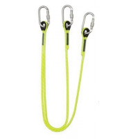 Двойной предохранительный трос LB102HV с карабинами AZ003 2AZ024 (2+2 м) PROTEKT