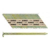 Гвозди для деревянных гвоздозабивных пистолетов, гладкие со срезанной головкой, 2,8 x 63 мм, 34º, DeWALT [DNPT2863G12Z]