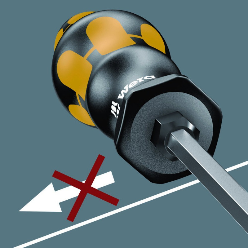 Викрутка Wera для плоских гвинтів 1,6x10,0x175 мм [05018270001]