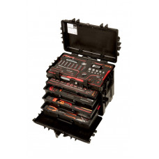 Інструментальний ящик Bahco з 4 шухлядами на 162 інструменти [4750RCWD4FF1]