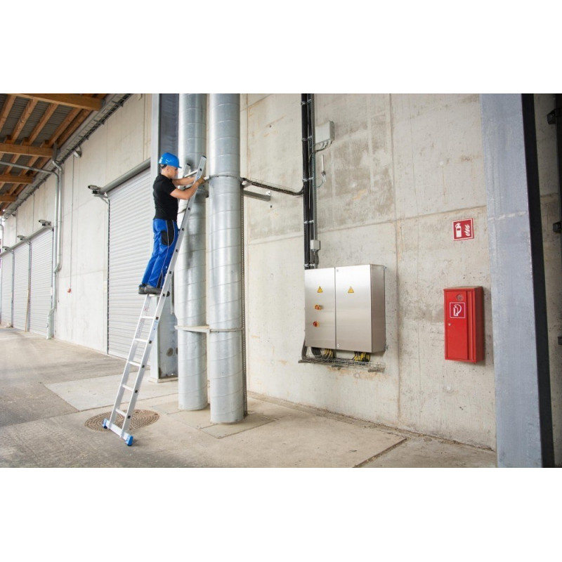 Однорядные стремянки со стабилизатором, 12 ступеней, STABILO PROFESSIONAL KRAUSE [133106]