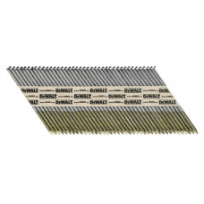 Гвозди для деревянных гвоздозабивных пистолетов, кольцевые, горячеоцинкованные 2,8 x 63 мм, 34º, DeWalt [DNPT28R63HDZ]