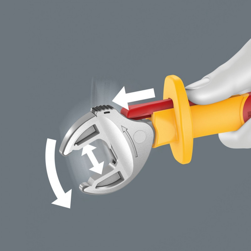 Саморегулируемый изолированный ключ VDE Joker M 13-16 мм, 1/2-5/8, серия 6004 Joker VDE M WERA [05020152001]