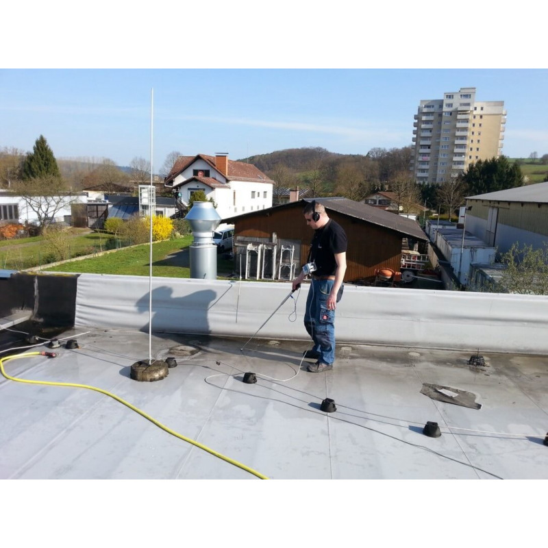 Локатор витоків на плоских дахах Dölco FD 3 – електроакустична система виявлення