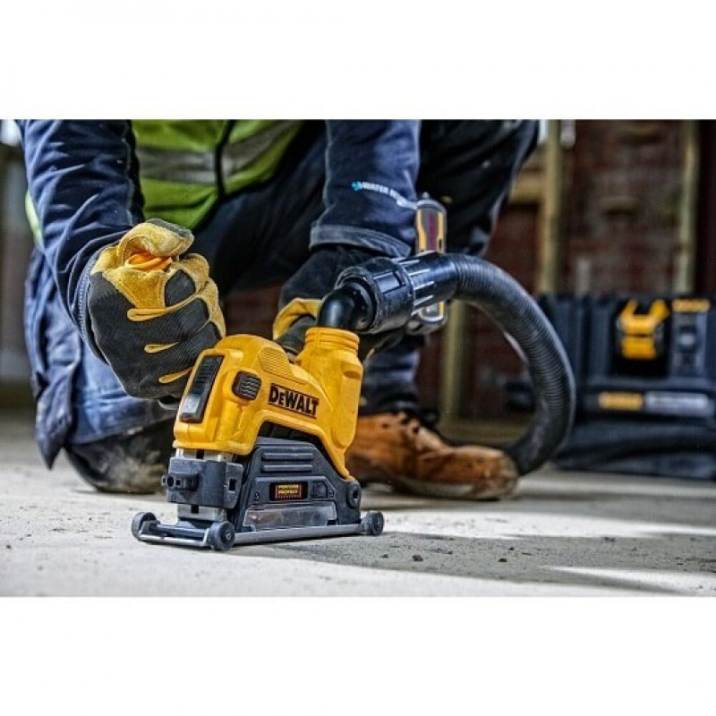 Защита/адаптер для пылеуловления для угловых шлифмашин DeWalt 125 мм [DWE46225-XJ]