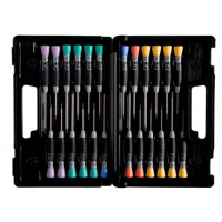 Набор из 24 прецизионных отверток для шлицевых, Allen, Phillips, Pozidriv и TORX винтов, Bahco [706-5]