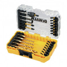 Набір із 25 шт. ударних біт 1/4 IMPACT TORSION EXTREME + свердел, МАЛИЙ МІЦНИЙ КЕЙС+, DeWALT [DT70735T-QZ]