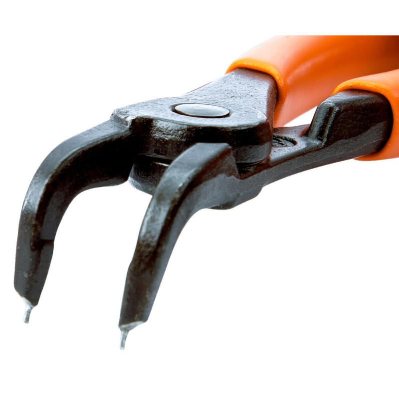 Плоскогубці для зовнішніх стопорних кілець, кутові 90º, діапазон 10-25 мм, Bahco [2990-140]