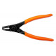 Плоскогубці для зовнішніх стопорних кілець, кутові 90º, діапазон 10-25 мм, Bahco [2990-140]