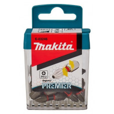 Набор из 15 ударных бит 1/4 Philips PH2/25 мм, Impact PREMIER MAKITA [E-03246]