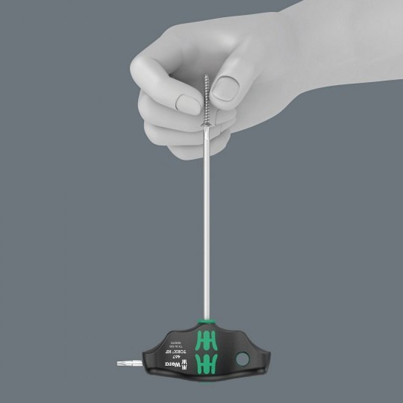 Набор из 10 Т-образных отверток с функцией удержания Bicycle Set 6, WERA [05004174001]