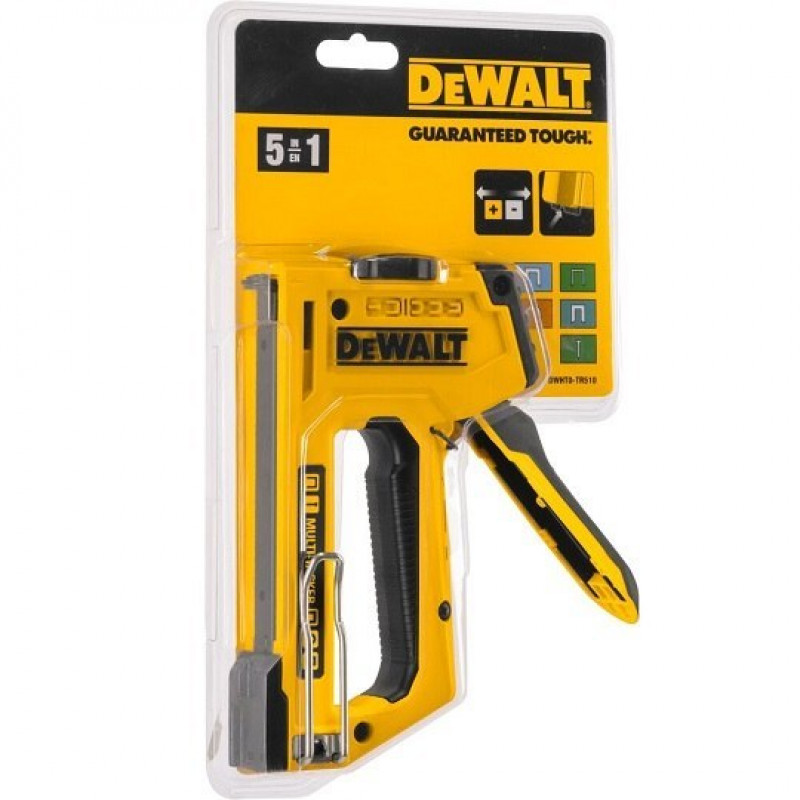 Ручной степлер DeWalt MULTI 5-в-1 [DWHT0-TR510] из алюминия