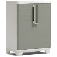 Низька шафа з дерева лінійного дизайну, 248101, KETER [17210300]