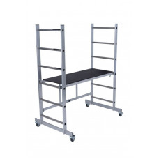 Складные, алюминиевые мобильные леса, серия CORDA KRAUSE [916211] рабочая высота 2,9м