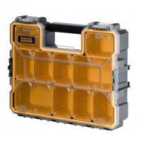 Глубокий органайзер с прозрачной крышкой, серия FATMAX, Stanley [1-97-518]