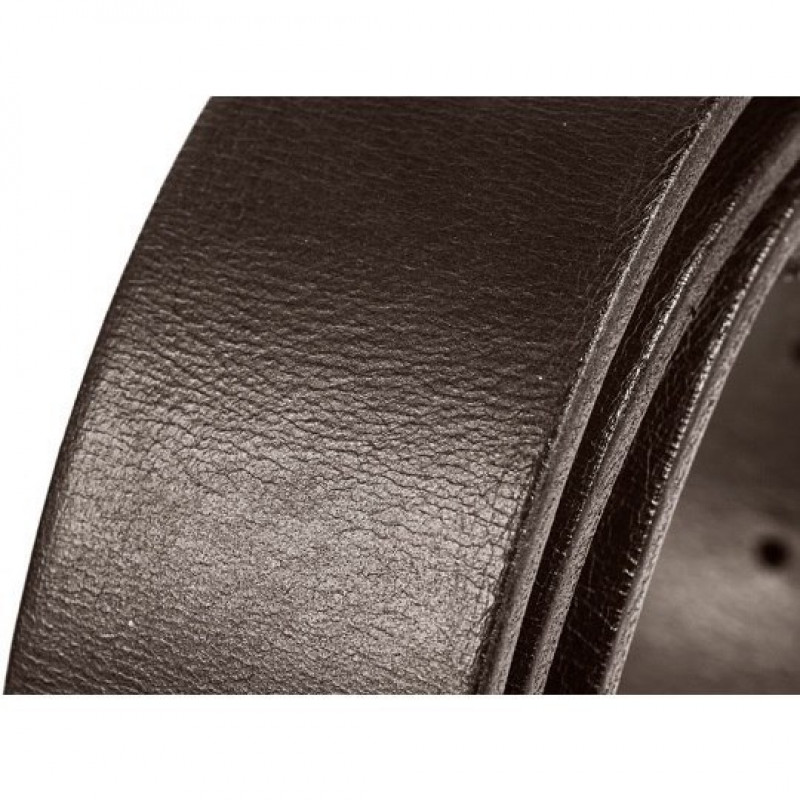 Коричневий шкіряний ремінь з логотипом Makita [E-05371] розмір M