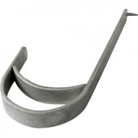 Кровельный крюк для кровельных и дымоходных стремянок, STABILO PROFESSIONAL, KRAUSE [804518] для шиферных крыш, алюминиевый