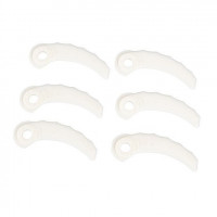 Вигнуті пластикові ножі 12 шт. для ріжучої головки 199868-0, Makita [199870-3]