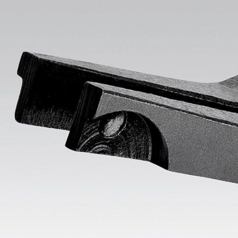 Плоскогубці для розтискання кілець без перфорації, кутові 30º, діапазон від 12 мм, KNIPEX [45 21 200]