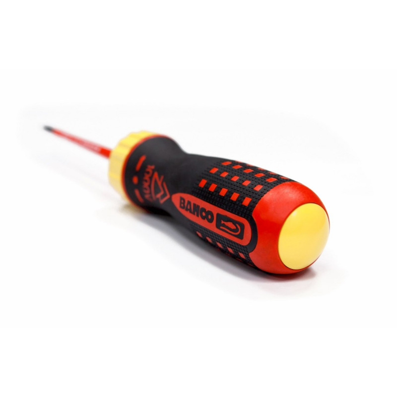 Ручка з вбудованою тріскачкою VDE для ізольованих хвостовиків, Bahco [808060]