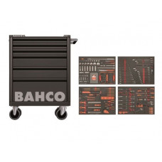 Візок для інструментів з 6 шухлядами та 275 інструментами Bahco [1472K6BKFF4SD]