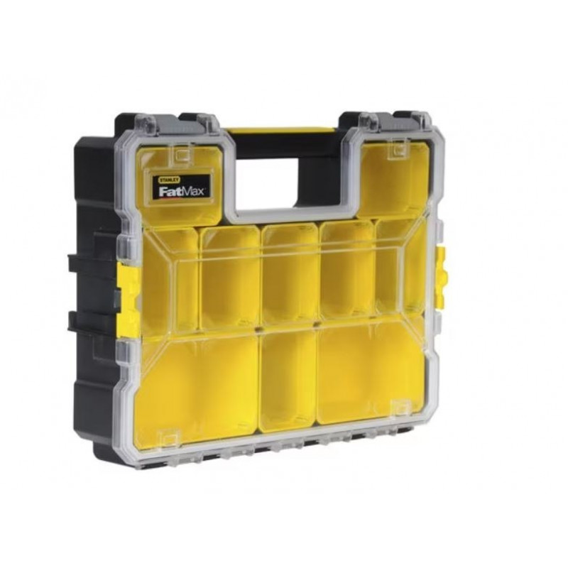 Высокий органайзер с прозрачной крышкой, серия FATMAX, Stanley [1-97-521]