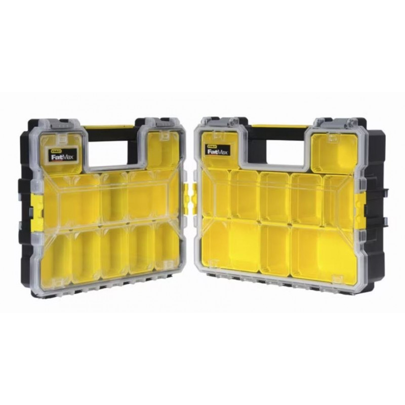 Высокий органайзер с прозрачной крышкой, серия FATMAX, Stanley [1-97-521]