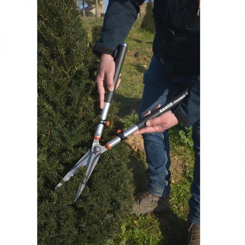 Bahco Precision, легкий тример для живоплоту [P52-SL-20]