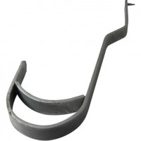 Покрівельний гак для покрівельних та димохідних драбин, STABILO PROFESSIONAL, KRAUSE [804501] для дахів, покритих черепицею або S-подібною черепицею,