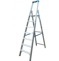 Окремостояча промислова драбина 7-ступінчаста STABILO PROFESSIONAL KRAUSE [124548]