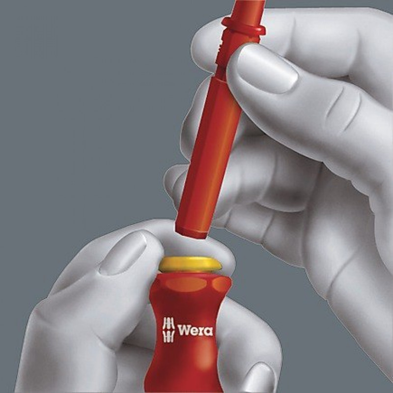 Ручка для хвостовика ізольована VDE, Kraftform Kompakt Wera [05003990001]