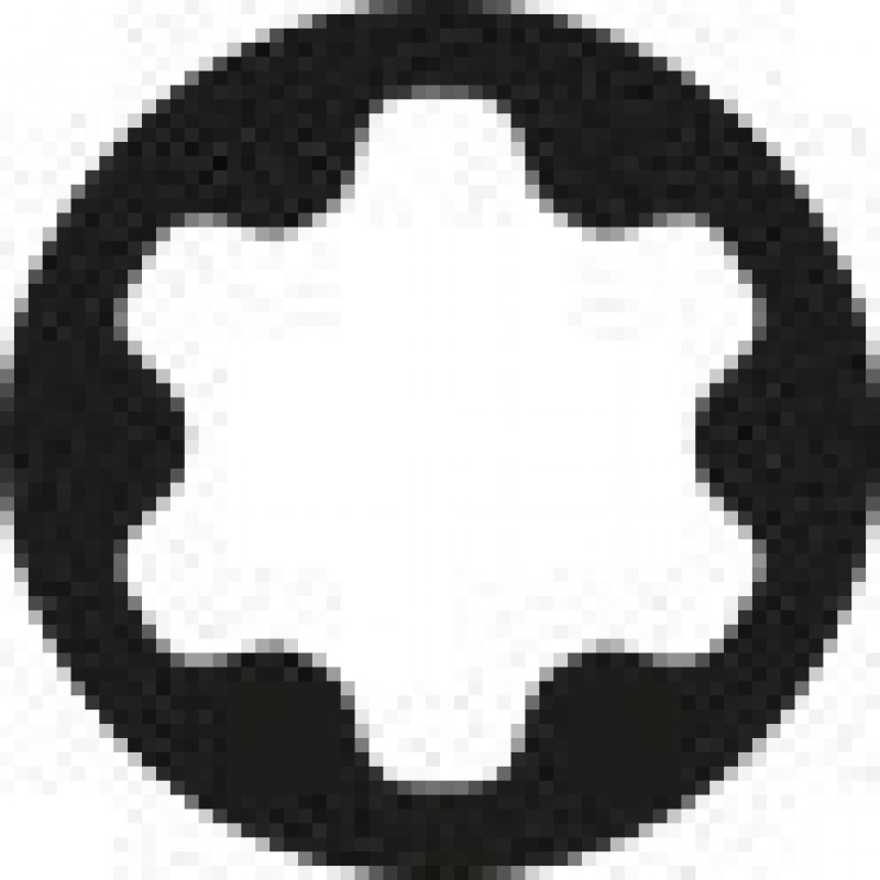 Біта напівмісяць 4 мм для гвинтів з головкою TORX PLUS, розмір 4 IP/64 мм, Wera [05345019001]