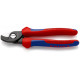 Кусачки для кабелів Knipex 165 мм [95 12 165] Двокомпонентні ручки