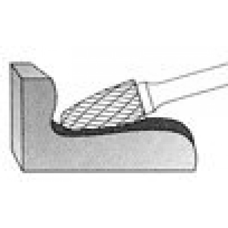 Ротаційний напилок/закруглений конічний різець, RBF Alpen [0788606112100]