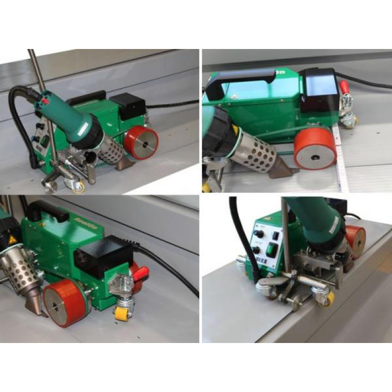 Самоходный автоматический мембранный сварочный аппарат Herz Roofon Multi Digital мощностью 3000 Вт.