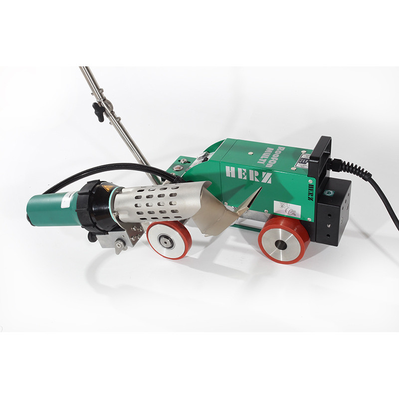 Самоходный автоматический мембранный сварочный аппарат Herz Roofon Multi Digital мощностью 3000 Вт.