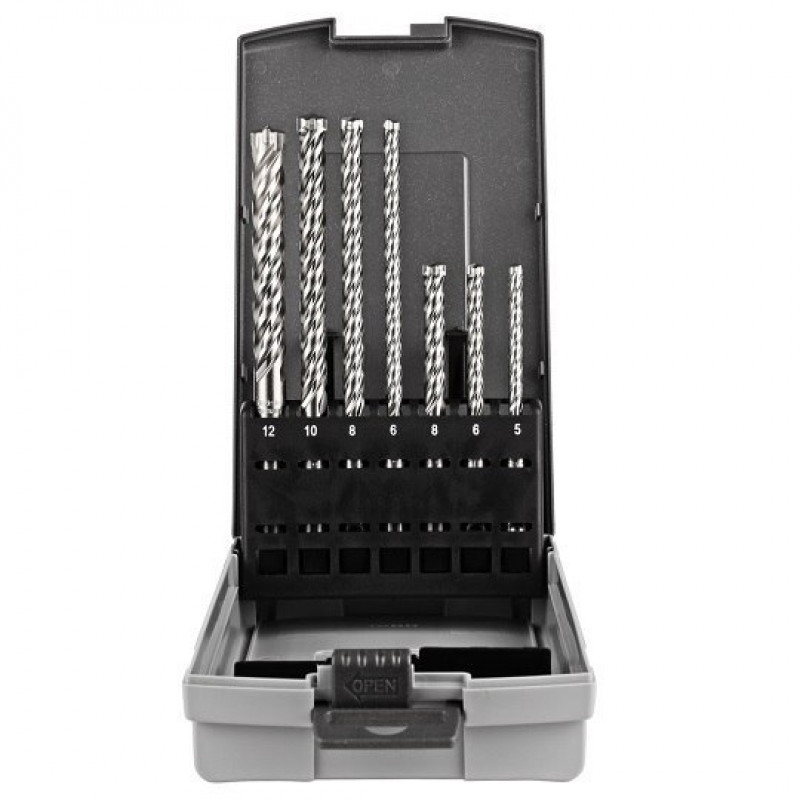 Набор из 7 сверл для бетона SDS+, Nemesis II, Makita [E-14928]