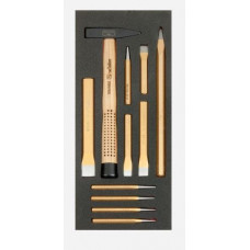 Вставка для инструментальной тележки с оборудованием, 11 инструментов, Bahco [FF1E5003] размер 1/3 ящика