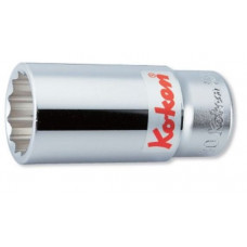 12-гранная удлиненная ручная головка 3/4, для винтов и гаек, 27 мм, Koken [6305M 27]