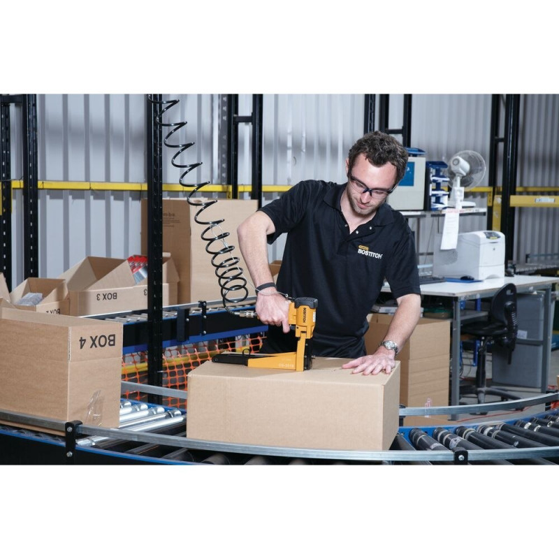 Пневматичний степлер для закриття коробок скобами A/35 19 та 22 мм Bostitch [DS-3522-E]