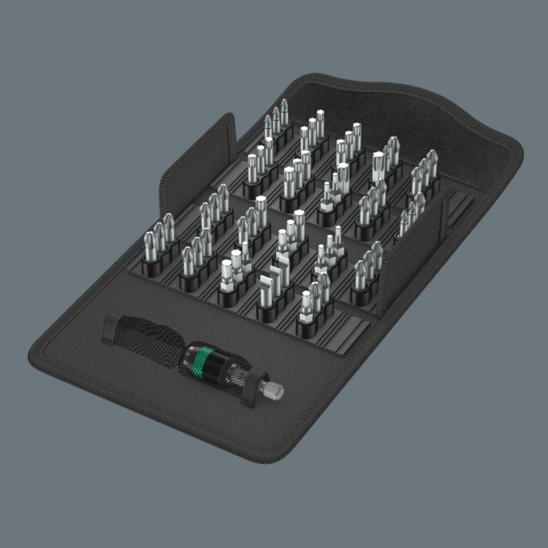 Набір інструментів Wera 2go H 1 для професіоналів у деревообробці [05134011001] 134 предмети