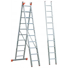 Многофункциональная 3-секционная стремянка 3x10 TRIBILO MONTO KRAUSE [129680]