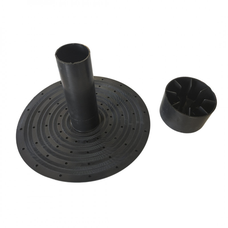 Вентиляционный дымоход RoofFlow RoofFlex 225 мм Ø 62 для битумных покрышек