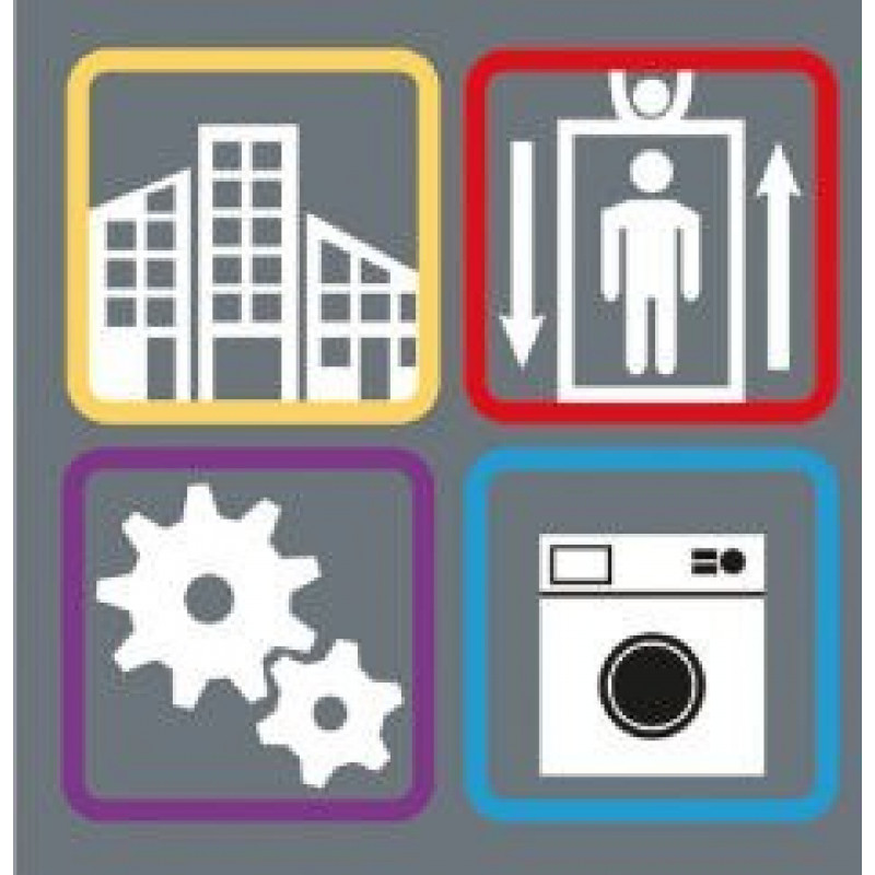 Набір інструментів для технічного обслуговування, 35 предм. Торцеві ключі 1/4, викрутки VDE, Kraftform Kompakt W 1 Zyklop Speed, 2go Wera