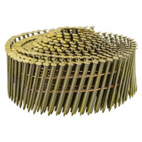 Гладкие оцинкованные гвозди для гвоздозабивного пистолета AN510H, 2,1x45 мм, Makita [F-32782] с проволочным соединением, 18 000 шт.