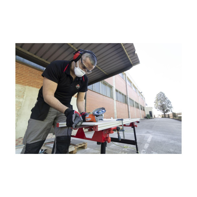 Полірувальний блок Rubi Diamond для вологого ручного полірування, зернистість 200, червоний [61976]