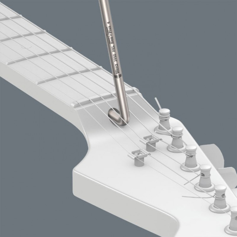 Набор из 27 инструментов для регулировки, обслуживания и ремонта гитары: шестигранные ключи, биты, головки, отвертка 1/4, резак, 9100 K