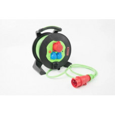 Подовжувальний кабель PUR на котушці 25 м 5×2,5 мм2 - 160.353